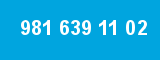 981 639 11 02 981 639 11 02